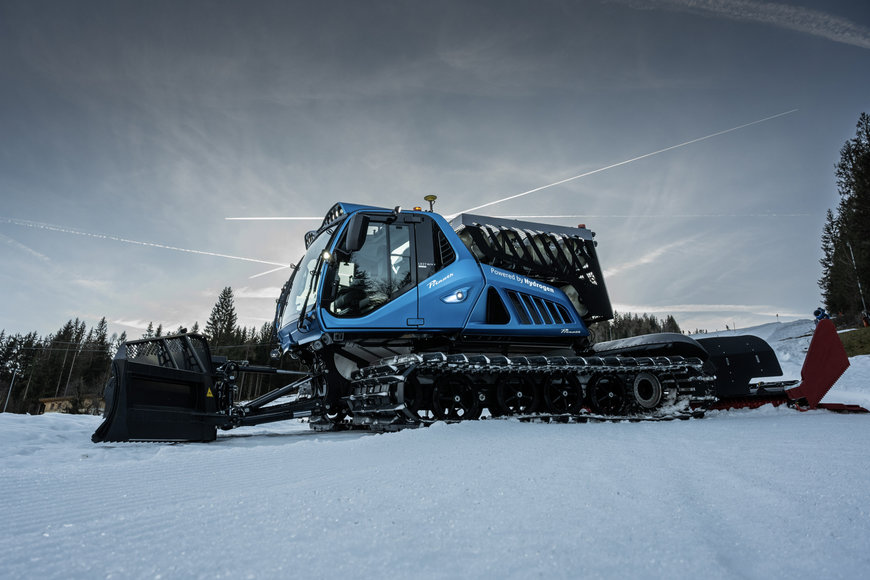 FPT INDUSTRIAL’S NEW XC13 HYDROGEN COMBUSTION ENGINE MAKES ITS FIELD DEBUT AT FLACHAU SKI WORLD CUP TOGETHER WITH PRINOTH